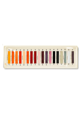 18-Paint Palette Decoupage Glass Tray