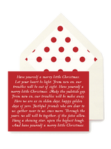 Min. Case Pack // Have Yourself a Merry Christmas Blank Single A2 Card