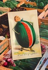 A Real Slice of Confidence Decoupage Glass Tray