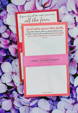 Good Sisters Scribble Notepad, 100 Sheets