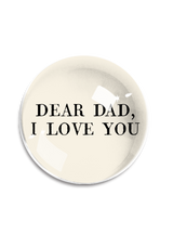 Min. Case Pack of 2 // Dear Dad, I Love You Crystal Dome Paperweight