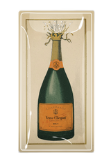 Veuve Clicquot Brut Champagne Glass Decoupage Tray