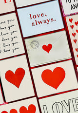 Typewriter Love Always Decoupage Glass Tray