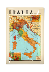 Italia Espansione Decoupage Glass Tray