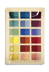 Color By Numbers Decoupage Glass Tray