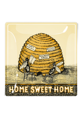 Hive & Hearth Golden Apiary Decoupage Tray