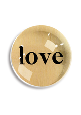 Min. Case Pack of 2 // Love Small Typeface Dome Paperweight