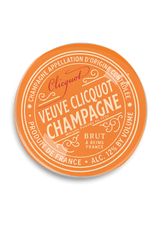 Veuve Cliciquot Champagne Brut (Orange) Round Decoupage Tray
