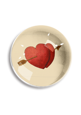 Min. Case Pack of 2 // Double Heart Arrow Crystal Dome Paperweight