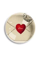 Min. Case Pack of 2 // Love Envelope Crystal Dome Paperweight