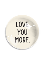 Min. Case Pack of 2 // Love You More Crystal Dome Paperweight