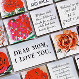 Behind Every Good Kind Is A Great Mom Decoupage Glass Tray