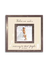 Babies Are Such Nice Ways 3"x 3" Copper & Glass Photo Frame