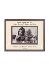 Good Friends Are Like Stars Copper & Glass Photo Frame