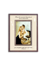 From The Moment They Placed You In My Arms Copper & Glass Photo Frame