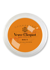 Vintage Veuve Clicquot Brut 4" Round Glass Coaster