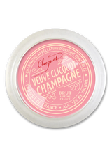 Veuve Cliciquot Champagne Rosé (Pink) 4" Round Glass Coaster