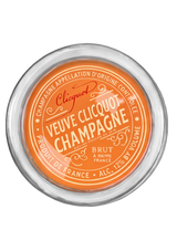 Veuve Cliciquot Champagne Brut 4" Round Glass Coaster