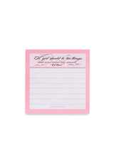 Who And What She Wants Post-it Pad // Min. Case Pack of 12