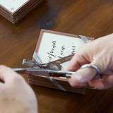 Min. Case Pack of 2 // American Holly Christmas Copper & Glass Coaster, Set of 4