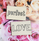 Perfect Stamp Decoupage Glass Tray