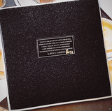 Be Who You Are Decoupage Glass Tray