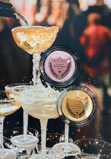 Vintage Dom Perignon Brut 4" Round Glass Coaster