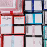 A Girl Should Be Two Things Scribble Notepad Set Of 2 // Min. Case Pack of 6 - Wholesale Ben's Garden