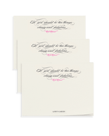 A Girl Should Be Two Things Set/ 3 Stickies Pad // Min. Case Pack of 6 - Wholesale Ben's Garden