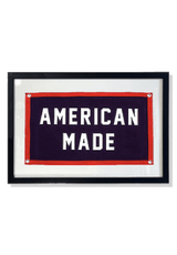 American Made Cut-And-Sewn Wool Felt Pennant Flag - Wholesale Ben's Garden