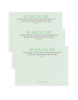 Be Who You Set/ 3 Scribble-It stickies Pad // Min. Case Pack of 6 - Wholesale Ben's Garden