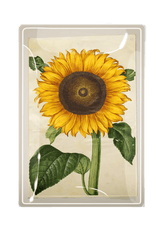 Bright Yellow Sunflower Decoupage Glass Tray - Wholesale Ben's Garden