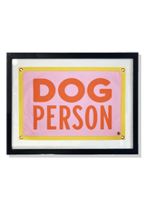 Dog Person Cut-And-Sewn Wool Felt Pennant Flag - Wholesale Ben's Garden