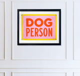 Dog Person Cut-And-Sewn Wool Felt Pennant Flag - Wholesale Ben's Garden