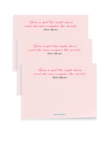 Give A Girl The Right Shoes Set/ 3 Scribble-It stickies Pad // Min. Case Pack of 6 - Wholesale Ben's Garden