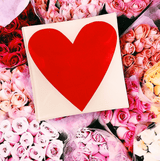 Bensgarden.com | I Heart You Decoupage Glass Tray - Bensgarden.com