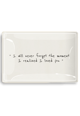 I Will Never Forget The Moment Decoupage Glass Tray - Wholesale Ben's Garden