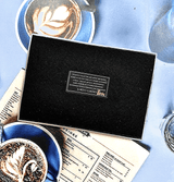 Nantucket Antique Map Decoupage Glass Tray