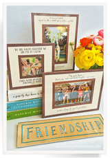 Bensgarden.com | May Your Home Be A Place Copper & Glass Photo Frame - Bensgarden.com
