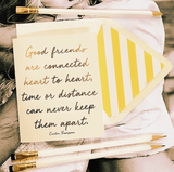 Min. Case Pack // Good Friends Greeting Card, Single Folded Card - Wholesale Ben's Garden