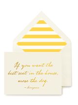 Bensgarden.com | Min. Case Pack // If You Want The Best Seat In The House Greeting Card, Single Folded Card or Boxed Set of 8 - Bensgarden.com