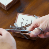 Min. Case Pack of 2 // I'll Drink To That Copper & Glass Coasters, Set of 4 - Wholesale Ben's Garden