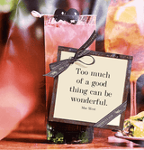 Min. Case Pack of 2 // Too Much Of A Good Thing Copper & Glass Coasters, Set of 4 - Wholesale Ben's Garden