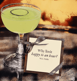 Min. Case Pack of 2 // Why Limit Happy Copper & Glass Coasters, Set of 4 - Wholesale Ben's Garden