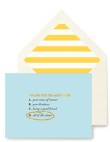 Bensgarden.com | Min. Case Pack // Thank You So Much For Greeting Card, Single Folded Card or Boxed Set of 8 - Bensgarden.com