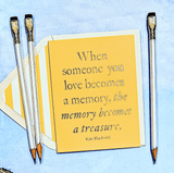 Min. Case Pack // When Someone You Love Greeting Card, Single Folded Blank Card - Wholesale Ben's Garden