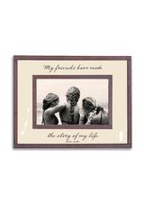My Friends Have Made The Story Of My Life Copper & Glass Photo Frame - Wholesale Ben's Garden