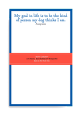 My Goal In Life Is To Be Scribble Notepad, 100 Sheets // Min. Case Pack of 6