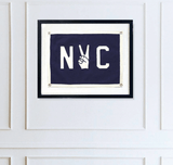 NYC Cut-And-Sewn Wool Felt Pennant Flag - Wholesale Ben's Garden