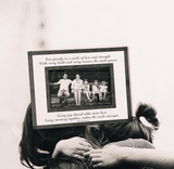 Bensgarden.com | Our Family Is A Circle Copper & Glass Photo Frame - Bensgarden.com